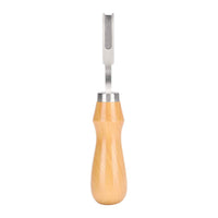French Style Leather Wide Edge Beveler Cutting Skiving Trimming Knife for DIY Leather Craft Tool Treatment and Repair
