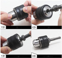 Manual Press Puncher Hand Punching Machine Manual Punch Punching Press Hand Machine Punch Tool Hole-Punch Machine (Round, with Clamping Chuck)