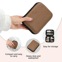 Leather Sewing Kit, Professional Leather Repair Kit with Upholstery Thread, Sewing Awl Hand Sewing Punch Stitching Needles for Craft DIY Tool (A Style)