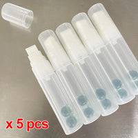 Empty Paint Markers  Jumbo Tips, Clear White Barrels, Refillable Paint Markers for DIY on Rocks, Glass, Ceramics, Wood, Metal, Graffiti, and Acrylic Painting