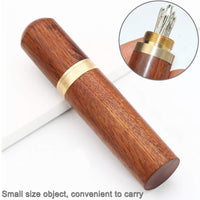 1 Pc Sewing Needles Holder Sewing Storage Case Wooden Needle Storage Case Box for Sewing Supplies Storage