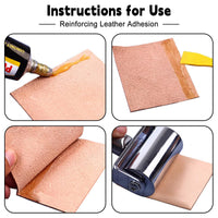 Leather Roller Tool, Leather Press Edge Roller with Wooden Handle, Edge Creaser for Leathered Craft (Black)
