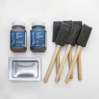 leather edge paint mat 50ml, flexible edge paint