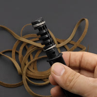 1pc Plastic Swivel Lace Maker & Strip Hand Tool for Precise Cutting