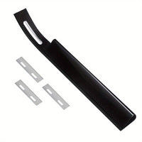 1pc Precision Imitation Leather Fine Cutter with 3 Blades | Hand-Held Craft and Engraving Peel Tool, Steel Material