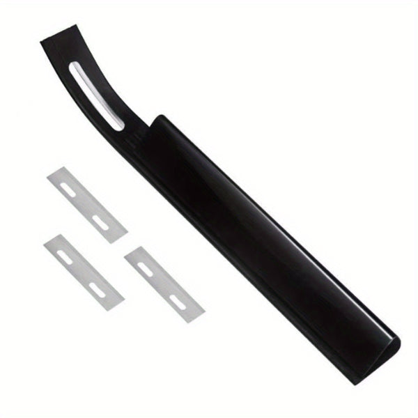 1pc Precision Imitation Leather Fine Cutter with 3 Blades | Hand-Held Craft and Engraving Peel Tool, Steel Material