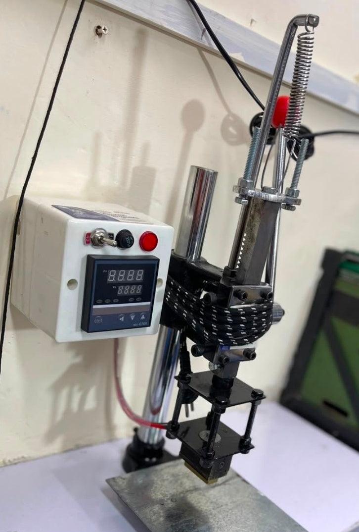 Leather embossing stamp machine ( 350⁰)