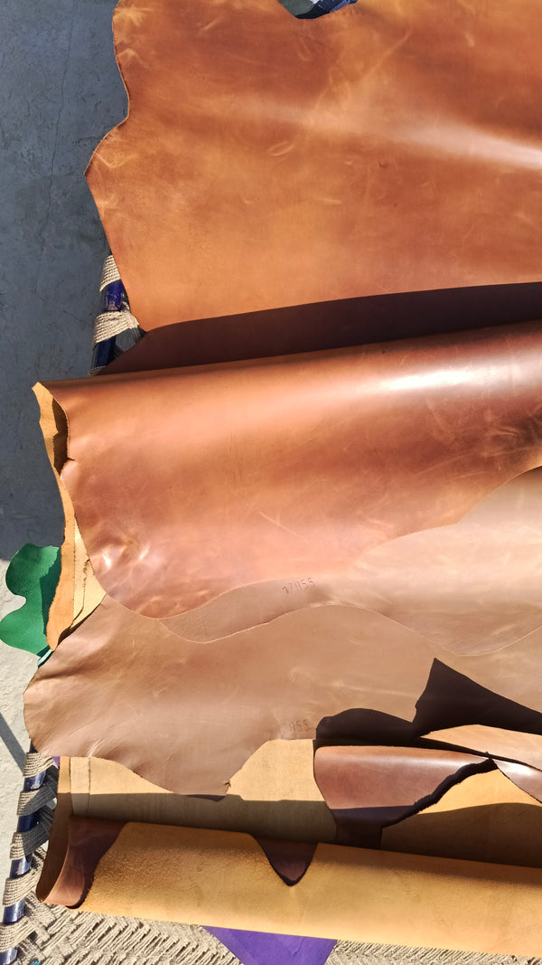 Plain cow leather 1.1mm export grade
