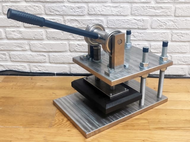 2 ton leather press