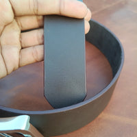 Leather belt export grade
