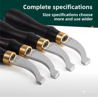 Edge creaser edge creaser hot creaser ebony wood