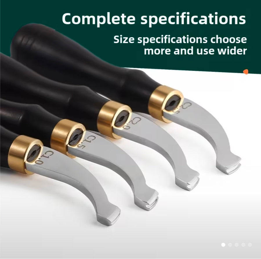Edge creaser edge creaser hot creaser ebony wood