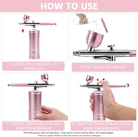 Air brush rechargeable with long pipe in Pakistan ( delivery 3 days )
