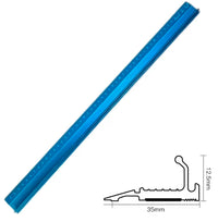 One sided scale 40cm aluminum made in Pakistan