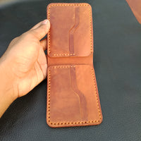 Leather Wallet cow dollar