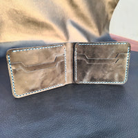 Bifold goat leather wallet