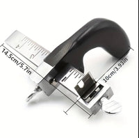 Leather strap cutter metal made high quality adjustable.
