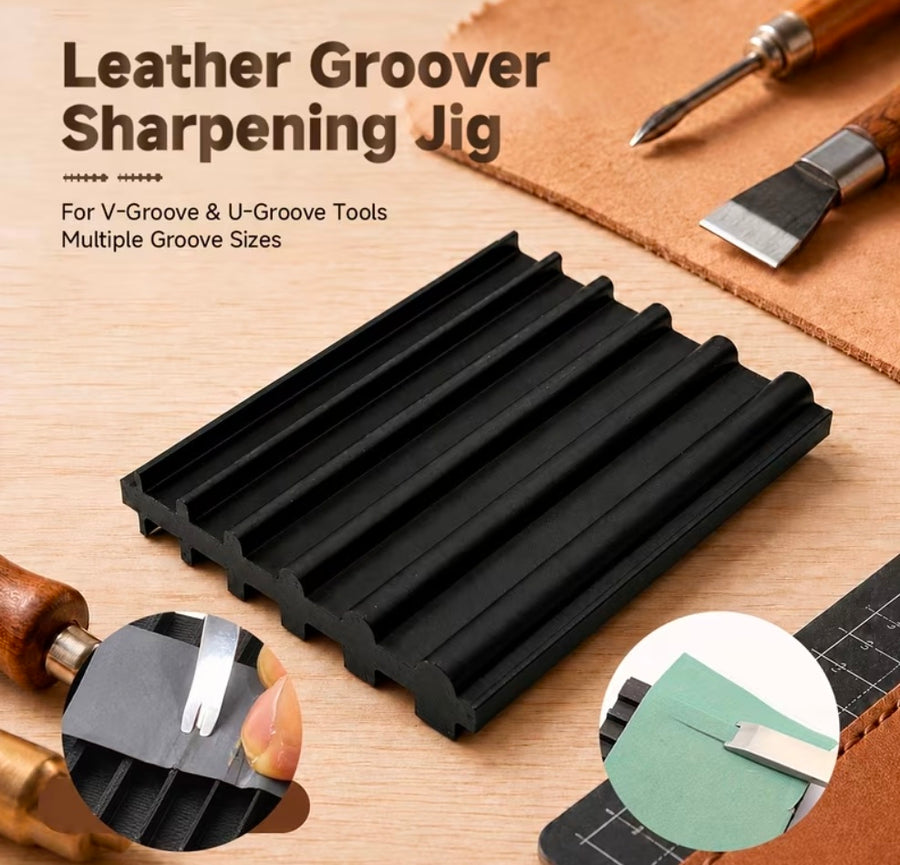 Leather tools sharpening groved in Pakistan
