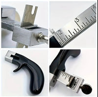 Leather strap cutter metal made high quality adjustable.